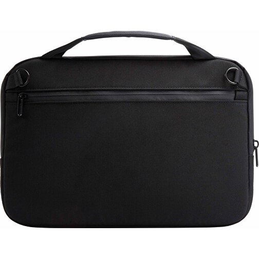 XD Design 16' Laptop Tasche , schwarz, PET - recycelt, 39,50cm x 27,00cm (Länge x Höhe), Bild 4