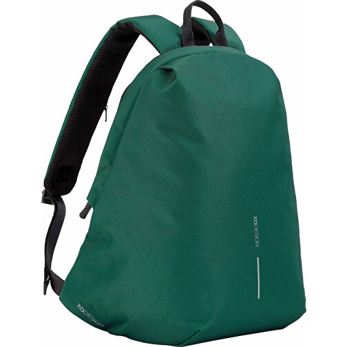 Bobby Soft, Anti-Diebstahl-Rucksack , grün, PET - recycelt, 30,00cm x 45,00cm (Länge x Höhe), Bild 2