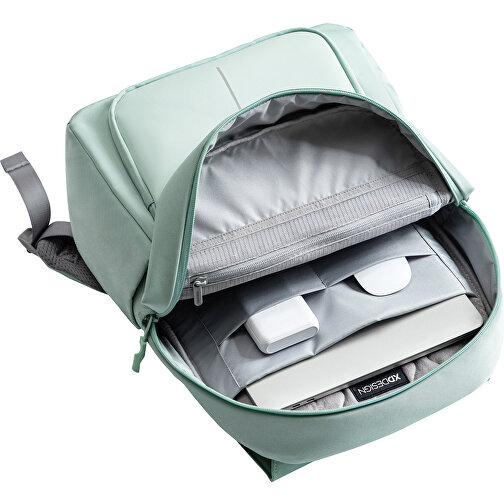 Soft Daypack , grün, PET - recycelt, 32,00cm x 41,50cm (Länge x Höhe), Bild 16