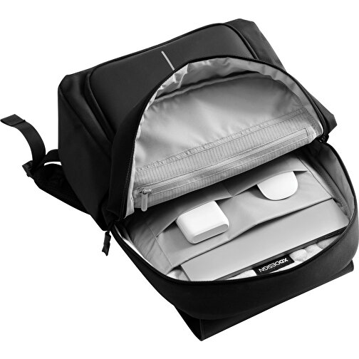 Soft Daypack , schwarz, PET - recycelt, 32,00cm x 41,50cm (Länge x Höhe), Bild 16