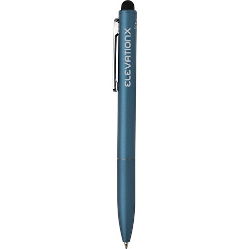 Kymi Stift Mit Stylus Aus RCS Recyceltem Aluminum , Königsblau, Recycelte Aluminiumlegierung, 12,90cm (Höhe), Bild 6