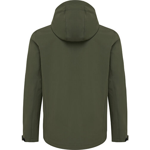 Iqoniq Makalu Herren Softshelljacke Aus Recyceltem Polyester , khaki, 91% recyceltes Polyester, 7% recyceltes TPU, 2% Elastan, XL, 75,00cm x 3,00cm (Länge x Höhe), Bild 2