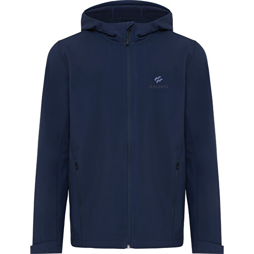 Iqoniq Makalu Herren Softshelljacke Aus Recyceltem Polyester , navy blau, 91% recyceltes Polyester, 7% recyceltes TPU, 2% Elastan, XXXL, 79,00cm x 3,00cm (Länge x Höhe), Bild 13