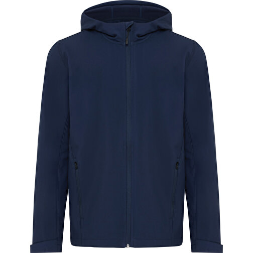 Iqoniq Makalu Herren Softshelljacke Aus Recyceltem Polyester , navy blau, 91% recyceltes Polyester, 7% recyceltes TPU, 2% Elastan, XXL, 77,00cm x 3,00cm (Länge x Höhe), Bild 1