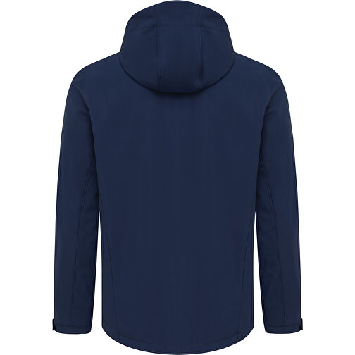 Iqoniq Makalu Herren Softshelljacke Aus Recyceltem Polyester , navy blau, 91% recyceltes Polyester, 7% recyceltes TPU, 2% Elastan, XXL, 77,00cm x 3,00cm (Länge x Höhe), Bild 2