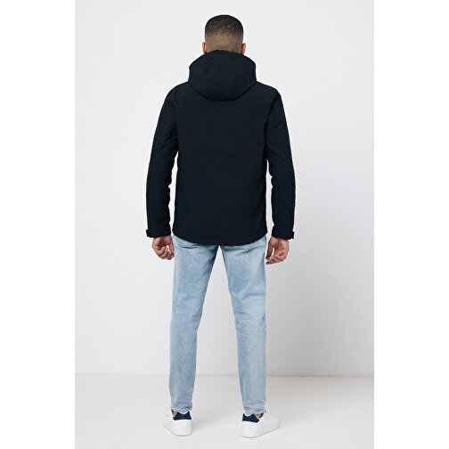 Iqoniq Makalu Herren Softshelljacke Aus Recyceltem Polyester , schwarz, 91% recyceltes Polyester, 7% recyceltes TPU, 2% Elastan, XXL, 77,00cm x 3,00cm (Länge x Höhe), Bild 7