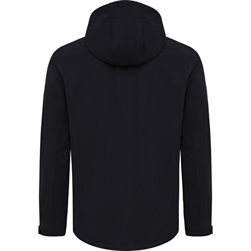 Iqoniq Makalu Herren Softshelljacke Aus Recyceltem Polyester , schwarz, 91% recyceltes Polyester, 7% recyceltes TPU, 2% Elastan, 5XL, 82,00cm x 3,00cm (Länge x Höhe), Bild 2