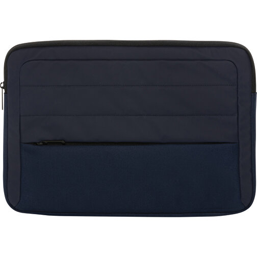 Armond AWARE™ RPET 15.6' Laptop-Sleeve , navy blau, PET - recycelt, 38,00cm x 26,00cm (Länge x Höhe), Bild 2