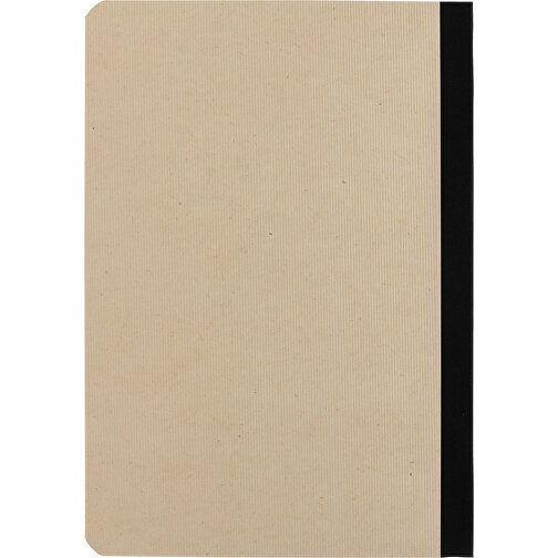 Stylo Bonsucro Zertifiziertes Zuckerrohrpapier Notizbuch A5 , schwarz, Bagasse-Papier, 20,00cm x 1,00cm (Länge x Höhe), Bild 5