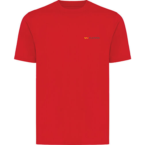 Iqoniq Sierra Lightweight T-Shirt Aus Recycelter Baumwolle , rot, 30% recycelte und 70% biologische Baumwolle, XXL, 79,00cm x 1,00cm (Länge x Höhe), Bild 3