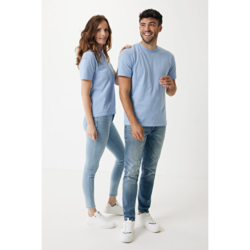 Iqoniq Sierra Lightweight T-Shirt Aus Recycelter Baumwolle , sky blue, 30% recycelte und 70% biologische Baumwolle, XXL, 79,00cm x 1,00cm (Länge x Höhe), Bild 3