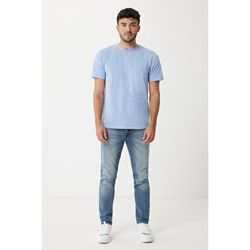 Iqoniq Sierra Lightweight T-Shirt Aus Recycelter Baumwolle , sky blue, 30% recycelte und 70% biologische Baumwolle, XXL, 79,00cm x 1,00cm (Länge x Höhe), Bild 7