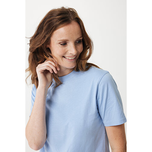 Iqoniq Sierra Lightweight T-Shirt Aus Recycelter Baumwolle , sky blue, 30% recycelte und 70% biologische Baumwolle, XS, 65,00cm x 1,00cm (Länge x Höhe), Bild 11