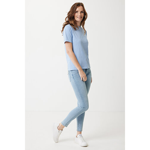 Iqoniq Sierra Lightweight T-Shirt Aus Recycelter Baumwolle , sky blue, 30% recycelte und 70% biologische Baumwolle, XS, 65,00cm x 1,00cm (Länge x Höhe), Bild 5