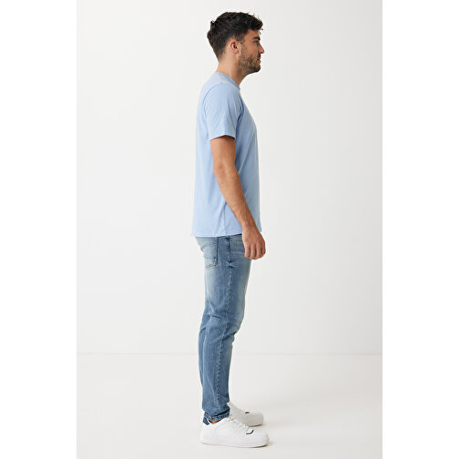 Iqoniq Sierra Lightweight T-Shirt Aus Recycelter Baumwolle , sky blue, 30% recycelte und 70% biologische Baumwolle, XS, 65,00cm x 1,00cm (Länge x Höhe), Bild 9