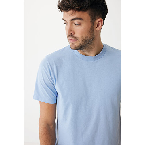 Iqoniq Sierra Lightweight T-Shirt Aus Recycelter Baumwolle , sky blue, 30% recycelte und 70% biologische Baumwolle, S, 69,00cm x 1,00cm (Länge x Höhe), Bild 10