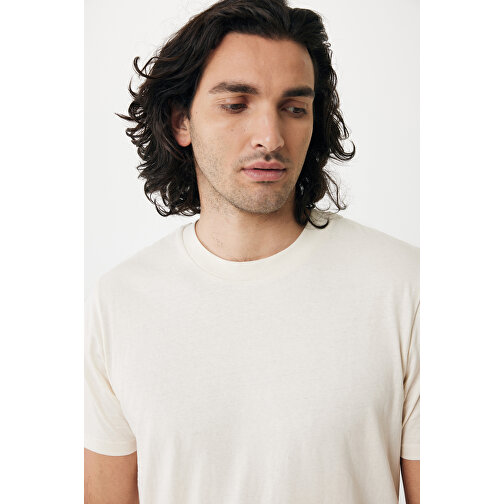 Iqoniq Sierra Lightweight T-Shirt Aus Recycelter Baumwolle , natural raw, 30% recycelte und 70% biologische Baumwolle, XXL, 79,00cm x 1,00cm (Länge x Höhe), Bild 9