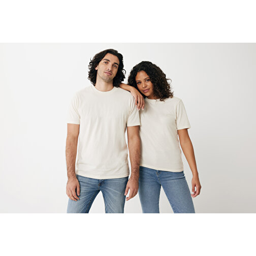 Iqoniq Sierra Lightweight T-Shirt Aus Recycelter Baumwolle , natural raw, 30% recycelte und 70% biologische Baumwolle, L, 75,00cm x 1,00cm (Länge x Höhe), Bild 4