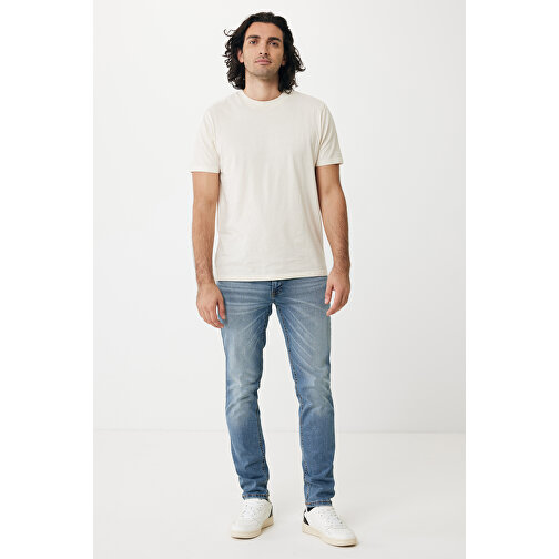 Iqoniq Sierra Lightweight T-Shirt Aus Recycelter Baumwolle , natural raw, 30% recycelte und 70% biologische Baumwolle, L, 75,00cm x 1,00cm (Länge x Höhe), Bild 6