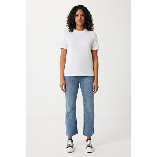 Iqoniq Sierra Lightweight T-Shirt Aus Recycelter Baumwolle , weiß, 30% recycelte und 70% biologische Baumwolle, XXL, 79,00cm x 1,00cm (Länge x Höhe), Bild 6