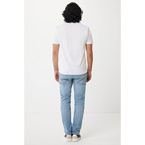 Iqoniq Sierra Lightweight T-Shirt Aus Recycelter Baumwolle , weiss, 30% recycelte und 70% biologische Baumwolle, 5XL, 84,00cm x 1,00cm (Länge x Höhe), Bild 10