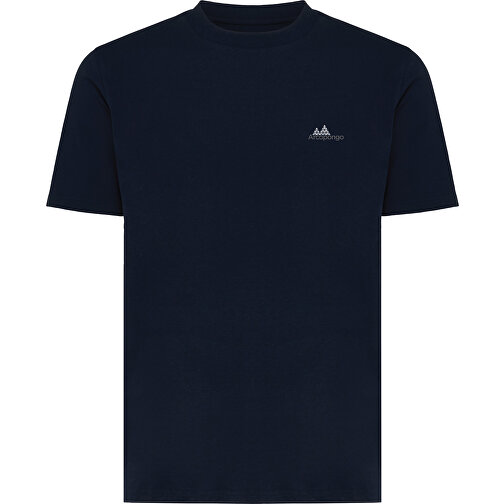 Iqoniq Sierra Lightweight T-Shirt Aus Recycelter Baumwolle , navy blau, 30% recycelte und 70% biologische Baumwolle, L, 75,00cm x 1,00cm (Länge x Höhe), Bild 3