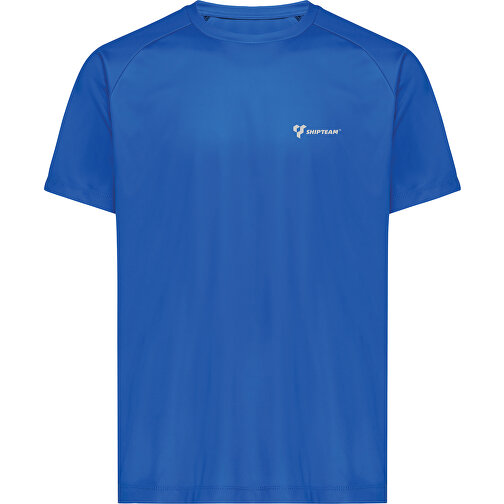 Iqoniq Tikal Sport Quick-Dry T-Shirt Aus Rec. Polyester , Königsblau, 100% recyceltes Polyester, XXL, 78,00cm x 0,50cm (Länge x Höhe), Bild 12