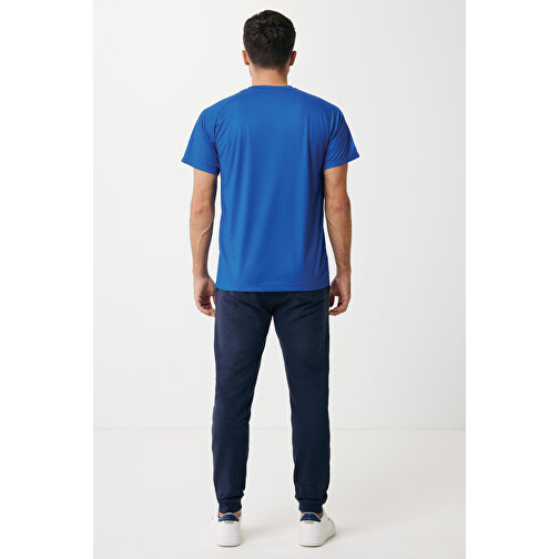 Iqoniq Tikal Sport Quick-Dry T-Shirt Aus Rec. Polyester , Königsblau, 100% recyceltes Polyester, XS, 64,00cm x 0,50cm (Länge x Höhe), Bild 8