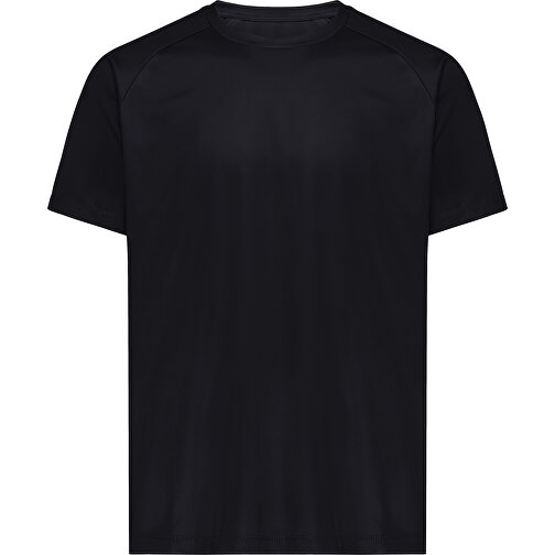 Iqoniq Tikal Sport Quick-Dry T-Shirt Aus Rec. Polyester , schwarz, 100% recyceltes Polyester, M, 72,00cm x 0,50cm (Länge x Höhe), Bild 1