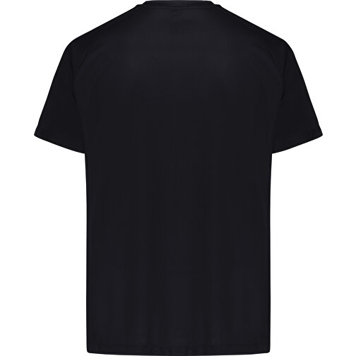 Iqoniq Tikal Sport Quick-Dry T-Shirt Aus Rec. Polyester , schwarz, 100% recyceltes Polyester, 5XL, 83,00cm x 0,50cm (Länge x Höhe), Bild 2