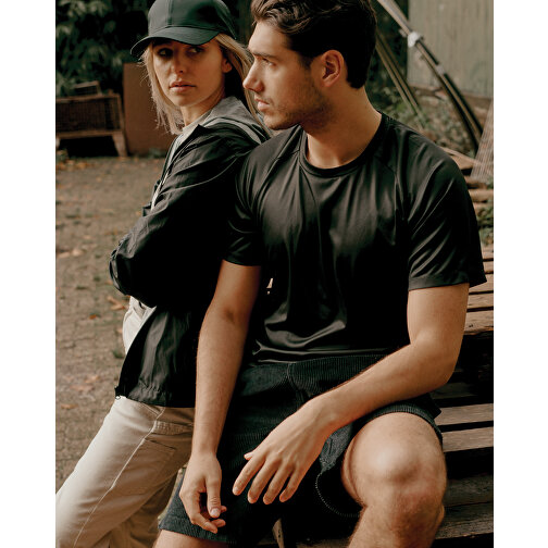 Iqoniq Tikal Sport Quick-Dry T-Shirt Aus Rec. Polyester , schwarz, 100% recyceltes Polyester, 5XL, 83,00cm x 0,50cm (Länge x Höhe), Bild 7