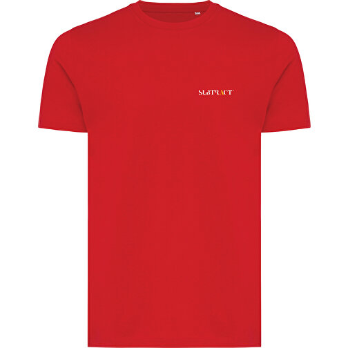 Iqoniq Bryce T-Shirt Aus Recycelter Baumwolle , rot, 50% recycelte und 50% biologische Baumwolle, M, 72,00cm x 1,00cm (Länge x Höhe), Bild 3