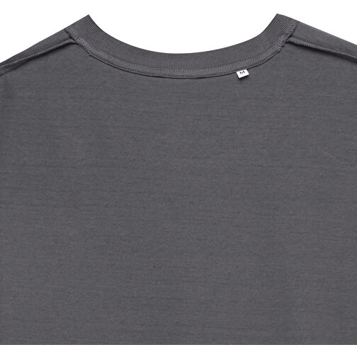 Iqoniq Bryce T-Shirt Aus Recycelter Baumwolle , anthrazit, 50% recycelte und 50% biologische Baumwolle, XXXL, 80,00cm x 0,50cm (Länge x Höhe), Bild 3