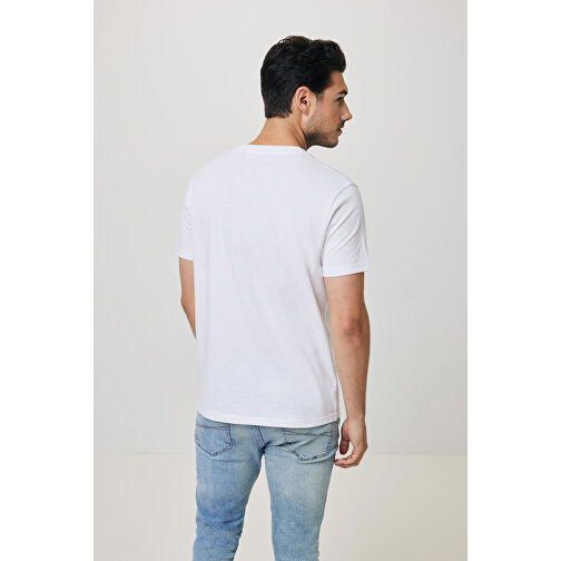 Iqoniq Bryce T-Shirt Aus Recycelter Baumwolle , weiss, 50% recycelte und 50% biologische Baumwolle, 5XL, 83,00cm x 0,50cm (Länge x Höhe), Bild 17