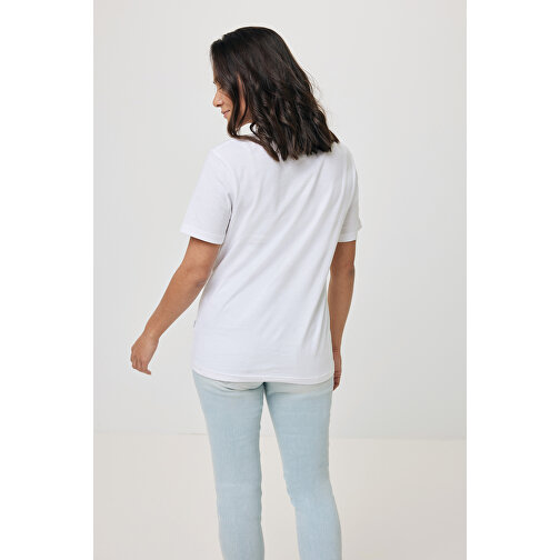 Iqoniq Bryce T-Shirt Aus Recycelter Baumwolle , weiss, 50% recycelte und 50% biologische Baumwolle, 4XL, 82,00cm x 0,50cm (Länge x Höhe), Bild 16