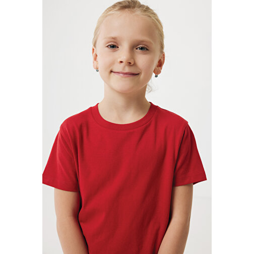 Iqoniq Koli Kids T-Shirt Aus Recycelter Baumwolle , rot, 30% recycelte und 70% biologische Baumwolle, 34, 42,00cm x 0,50cm (Länge x Höhe), Bild 6