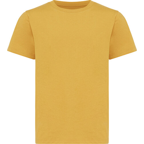 Iqoniq Koli Kids T-Shirt Aus Recycelter Baumwolle , ochre yellow, 30% recycelte und 70% biologische Baumwolle, 78, 51,00cm x 0,50cm (Länge x Höhe), Bild 1