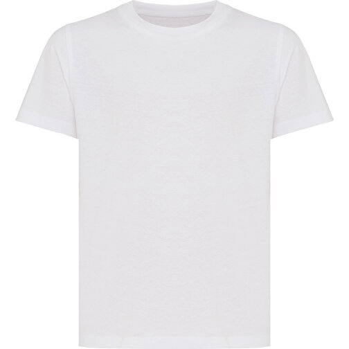 Iqoniq Koli Kids T-Shirt Aus Recycelter Baumwolle , weiß, 30% recycelte und 70% biologische Baumwolle, 9-10, 56,00cm x 0,50cm (Länge x Höhe), Bild 1