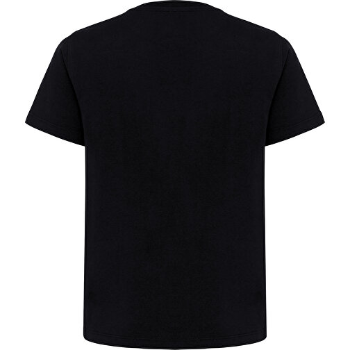 Iqoniq Koli Kids T-Shirt Aus Recycelter Baumwolle , schwarz, 30% recycelte und 70% biologische Baumwolle, 56, 46,00cm x 0,50cm (Länge x Höhe), Bild 2