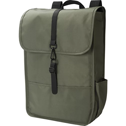 Sac à dos avec rabat en polyester rPET Lyric, Image 2