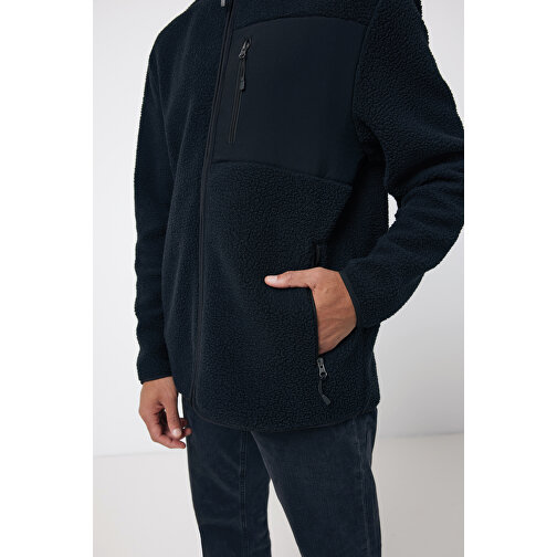 Iqoniq Diran Fleecejacke Aus Recyceltem Polyesterflor , schwarz, 100% recyceltes Polyester, S, 69,00cm x 2,50cm (Länge x Höhe), Bild 14