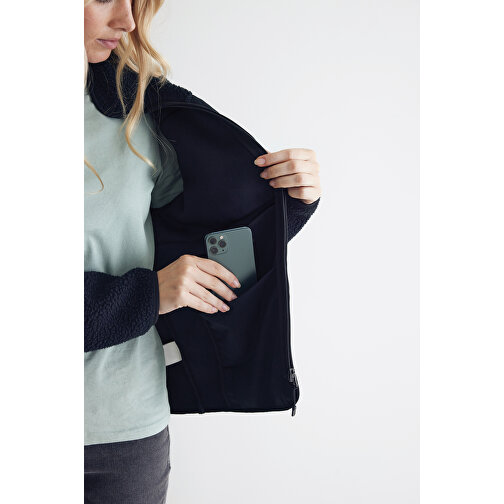 Iqoniq Diran Fleecejacke Aus Recyceltem Polyesterflor , schwarz, 100% recyceltes Polyester, S, 69,00cm x 2,50cm (Länge x Höhe), Bild 17