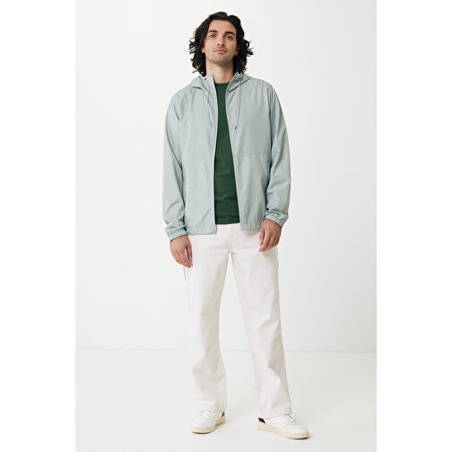 Iqoniq Logan Lightweight Jacke Aus Recyceltem Polyester , Iceberg green, 100% recyceltes Polyester, XL, 76,00cm x 0,50cm (Länge x Höhe), Bild 10