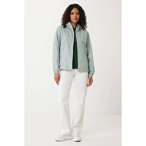 Iqoniq Logan Lightweight Jacke Aus Recyceltem Polyester , Iceberg green, 100% recyceltes Polyester, XL, 76,00cm x 0,50cm (Länge x Höhe), Bild 6