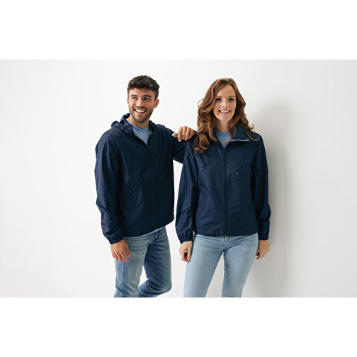 Iqoniq Logan Lightweight Jacke Aus Recyceltem Polyester , navy blau, 100% recyceltes Polyester, XS, 64,00cm x 0,50cm (Länge x Höhe), Bild 3