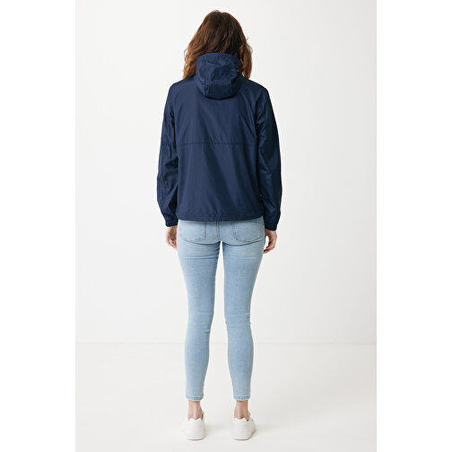 Iqoniq Logan Lightweight Jacke Aus Recyceltem Polyester , navy blau, 100% recyceltes Polyester, XS, 64,00cm x 0,50cm (Länge x Höhe), Bild 8