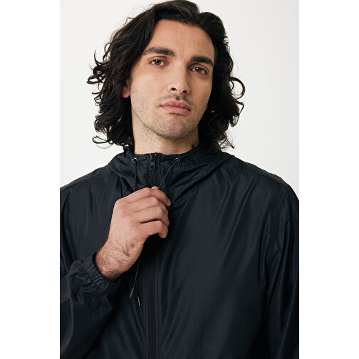 Iqoniq Logan Lightweight Jacke Aus Recyceltem Polyester , schwarz, 100% recyceltes Polyester, XXXL, 80,00cm x 0,50cm (Länge x Höhe), Bild 13