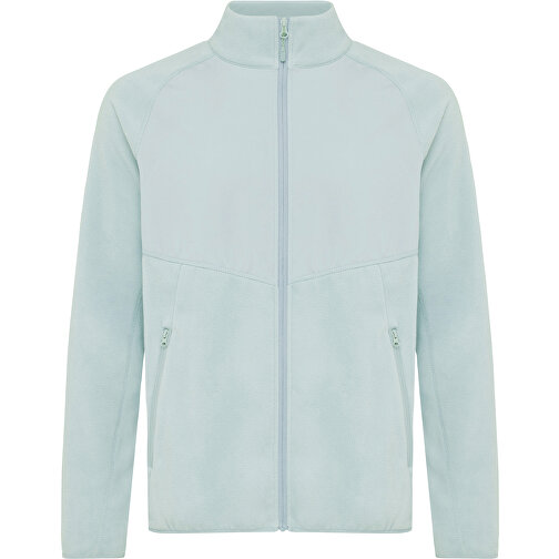 Iqoniq Talung Mikrofleece Jacke Aus Recyceltem Polyester , Iceberg green, 100% recyceltes Polyester, XXL, 77,50cm x 2,70cm (Länge x Höhe), Bild 1