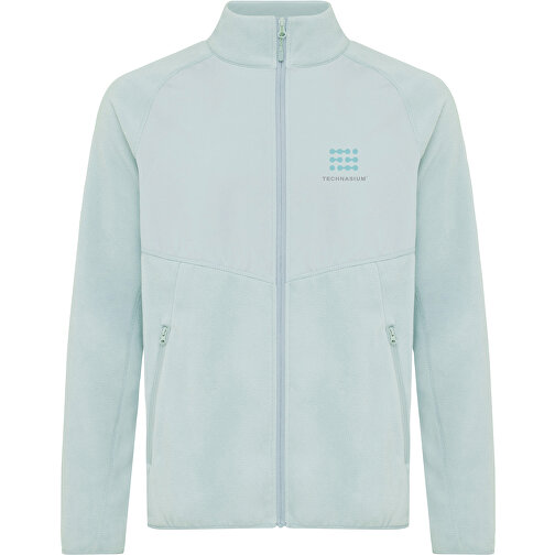 Iqoniq Talung Mikrofleece Jacke Aus Recyceltem Polyester , Iceberg green, 100% recyceltes Polyester, M, 71,50cm x 2,70cm (Länge x Höhe), Bild 14