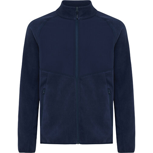 Iqoniq Talung Mikrofleece Jacke Aus Recyceltem Polyester , navy blau, 100% recyceltes Polyester, XXS, 60,50cm x 3,50cm (Länge x Höhe), Bild 1